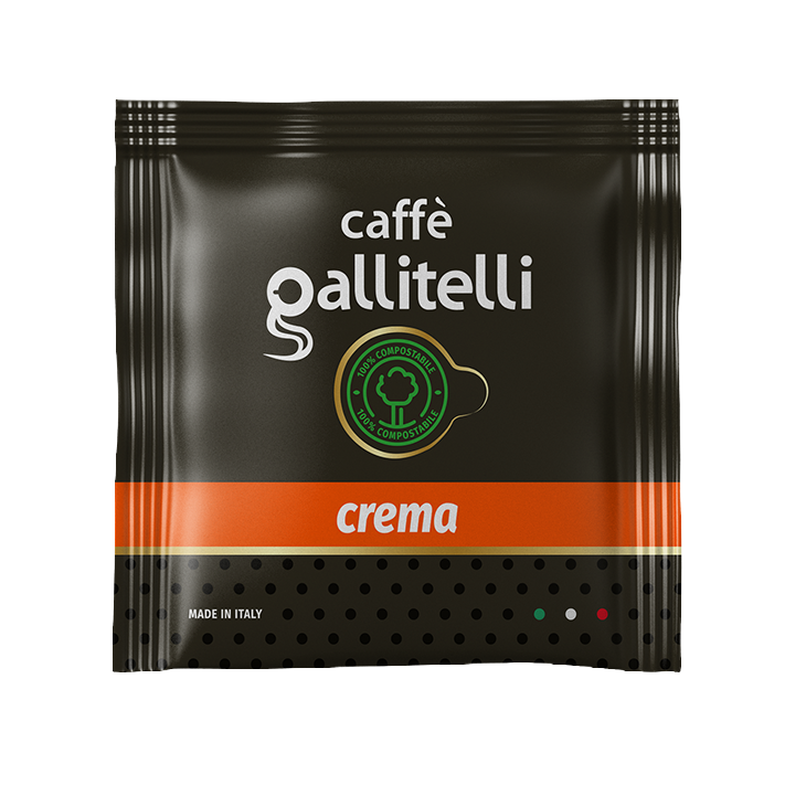 Caffè Gallitelli-cialda ESE 44mm-miscela Crema